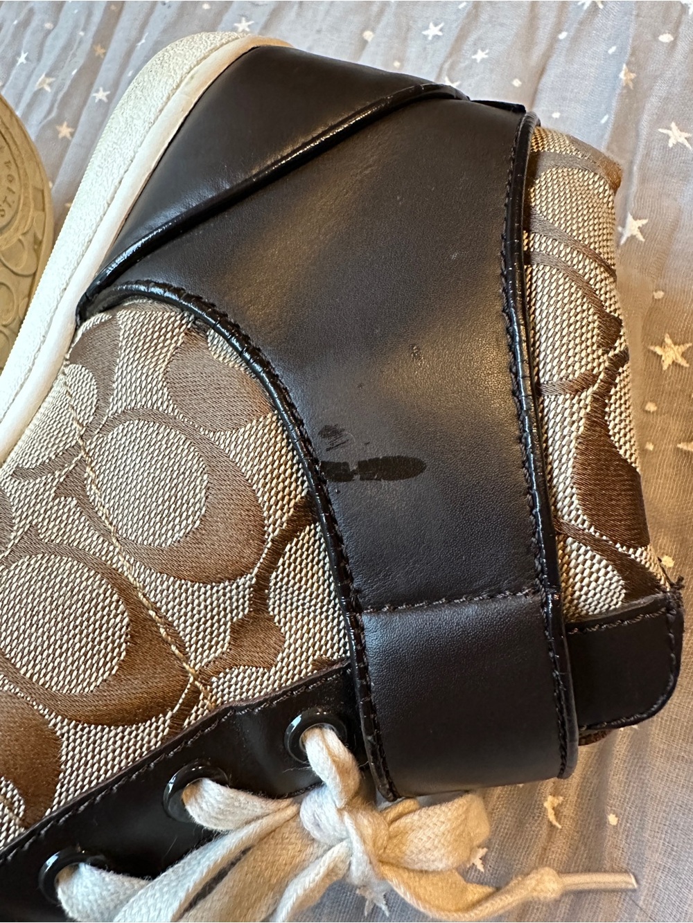 Coach Zoey High-Tops 9-1/2 - Picture 6 of 8